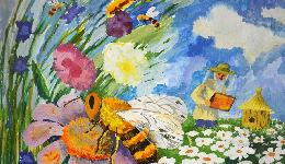 Стартовал конкурс детского рисунка «Роль пчелы в жизни человека»