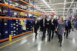 Дмитрий Патрушев посетил машиностроительный завод CLAAS в Краснодаре