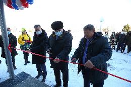 Томский губернатор открыл в Шегарском районе новый спорткомплекс