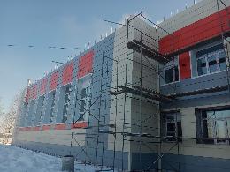 Капитальный ремонт здания школы в Орехово завершен на 80%