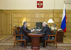 Александр Ткачев провел рабочую встречу с губернатором Томской области Сергеем Жвачкиным 
