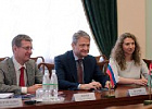 Александр Ткачев и Артур Миквабия обсудили вопросы развития взаимной торговли сельхозпродукцией между Россией и Абхазией