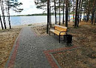 В благоустройство пляжа и зоны отдыха у озера в томском регионе вложили более 5 млн рублей 
